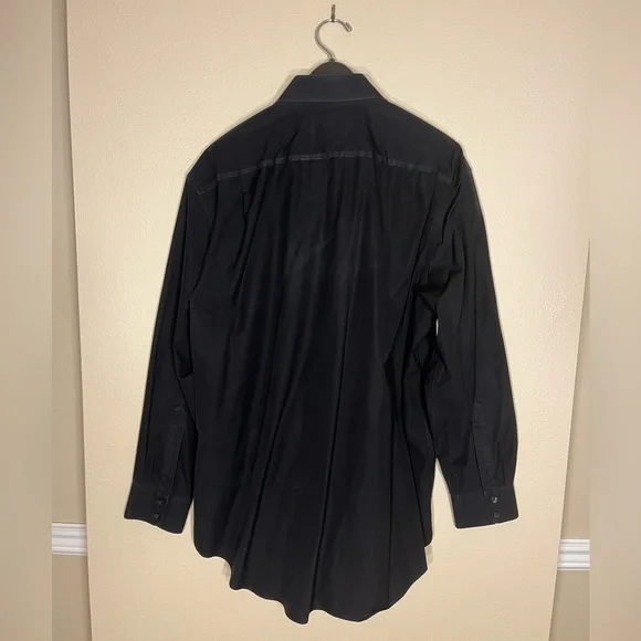 Charles Tyrwhitt Black Dress Shirt - Picture 5 of 6